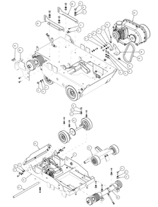 Section 11 Diagram and Parts List for MK-3020V 166447-20 MK Diamond Concrete Saw